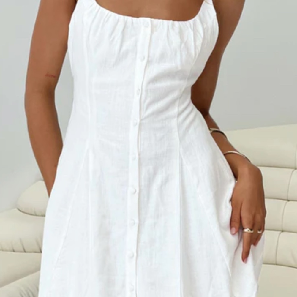 White dress